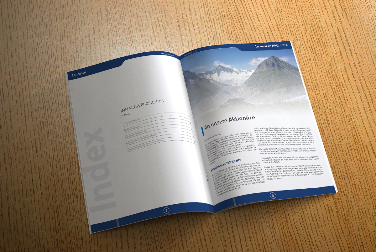 Brochure Design by iTech Graphics for Novus Partners AG | Design #3658656