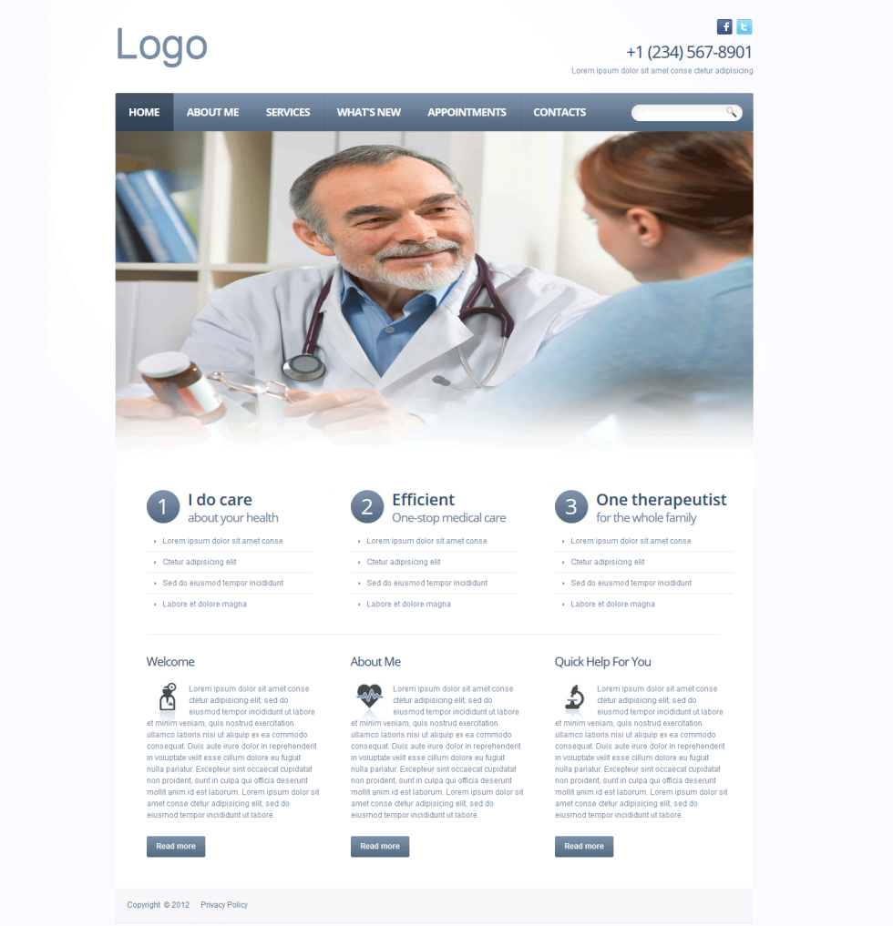 Web Design by GlobalTech for this project | Design #3672320