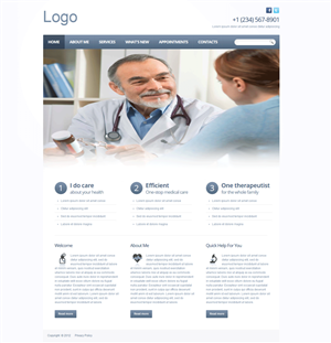 Web Design by GlobalTech for this project | Design: #3672320