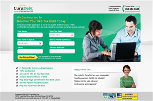 Landing Page Design by Sky Ram