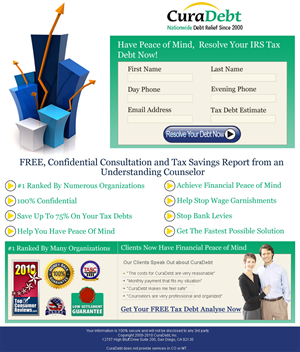 Landing Page Design by MGP Designs