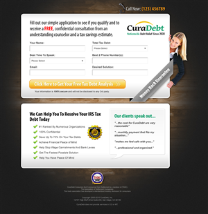 Landing Page Design by jsondesigns