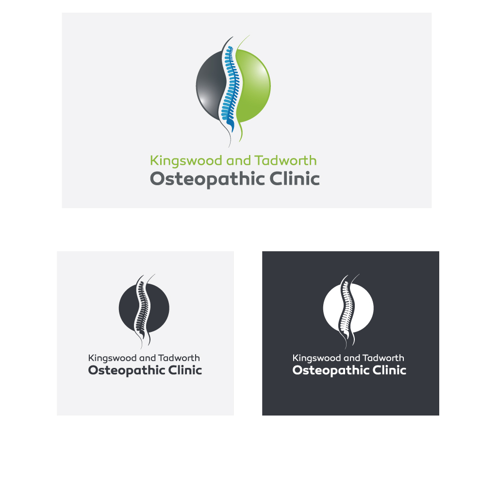 Logo Design by mouallem zoheir for Kingswood and Tadworth Osteopathic Clinic | Design #3658050