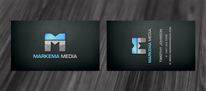 Business Card Design by diRtY.EMM for markema media | Design: #917444
