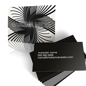 Business Card Design by glndkat for markema media | Design: #914655