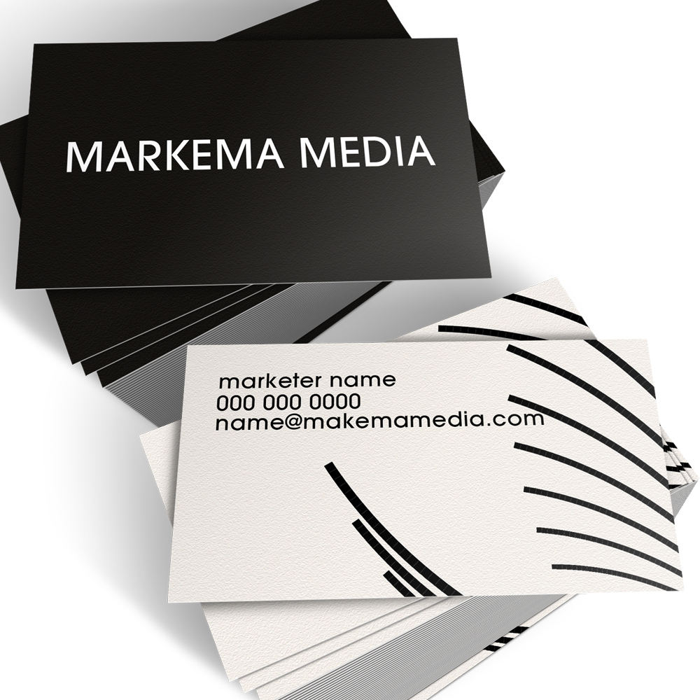 Business Card Design by glndkat for markema media | Design #914656