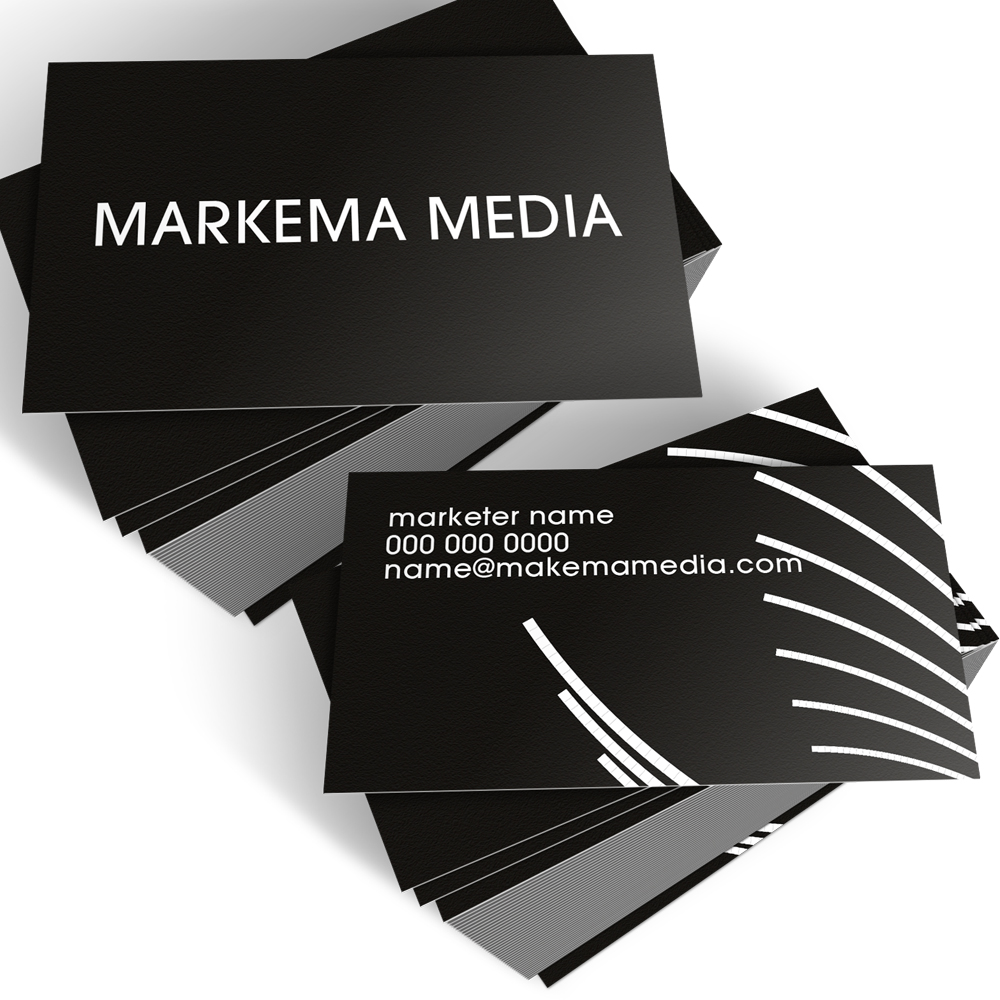 Business Card Design by glndkat for markema media | Design #914657
