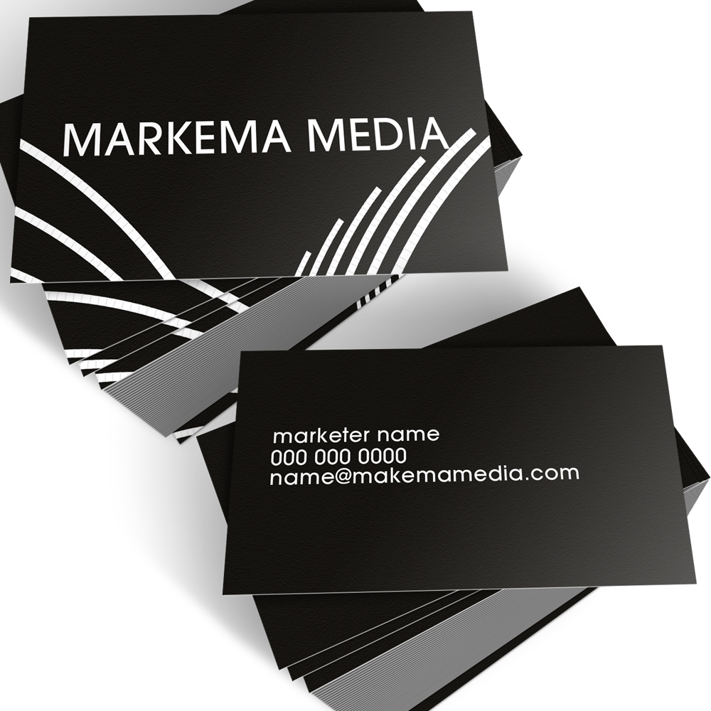 Business Card Design by glndkat for markema media | Design #914678