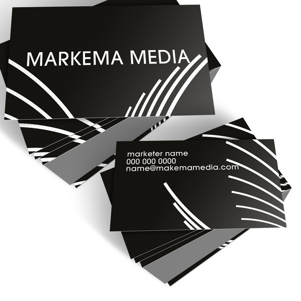 Business Card Design by glndkat for markema media | Design #914679