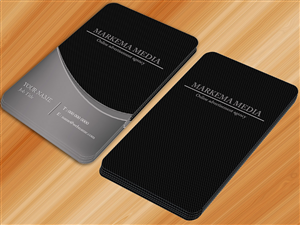 Business Card Design by Sarmishtha Chattopadhyay_loginchange for markema media | Design: #914124