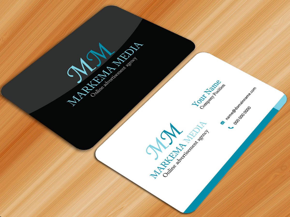 Business Card Design by Sarmishtha Chattopadhyay_loginchange for markema media | Design #914778