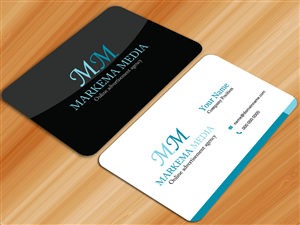 Business Card Design by Sarmishtha Chattopadhyay_loginchange for markema media | Design: #914778