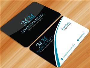 Business Card Design by Sarmishtha Chattopadhyay_loginchange for markema media | Design: #917273
