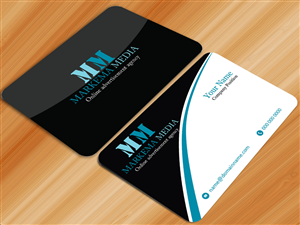 Business Card Design by Sarmishtha Chattopadhyay_loginchange for markema media | Design: #917706