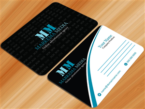 Business Card Design by Sarmishtha Chattopadhyay_loginchange for markema media | Design: #918522
