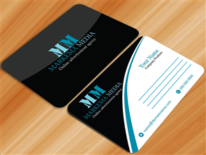 Business Card Design by Sarmishtha Chattopadhyay_loginchange for markema media | Design: #918606