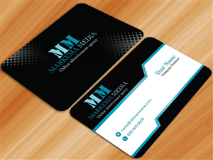 Business Card Design by Sarmishtha Chattopadhyay_loginchange for markema media | Design: #924561