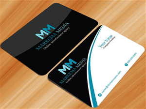 Business Card Design by Sarmishtha Chattopadhyay_loginchange for markema media | Design: #924607