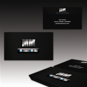 Business Card Design by wall-jamboree for markema media | Design: #923460