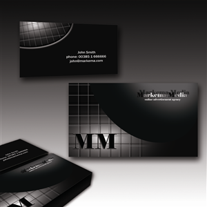 Business Card Design by wall-jamboree for markema media | Design: #923461