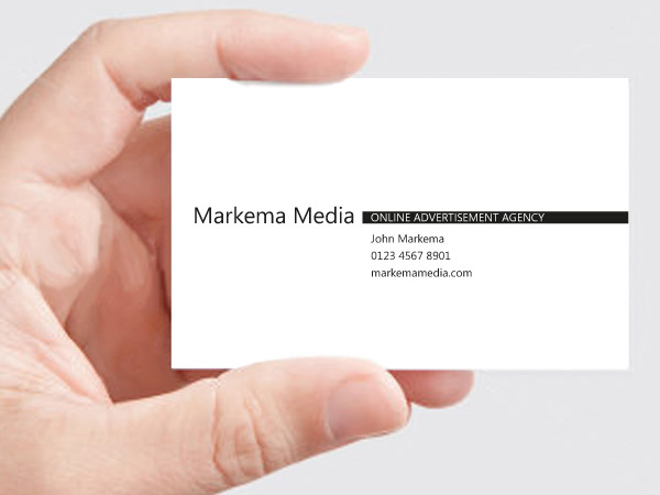 Business Card Design by ray.design for markema media | Design #920059