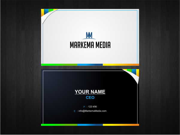 Diseño de Tarjeta de Presentación por mindbrand para markema media | Diseño #915192