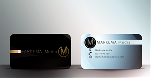 Business Card Design by Aurelian for markema media | Design #918925