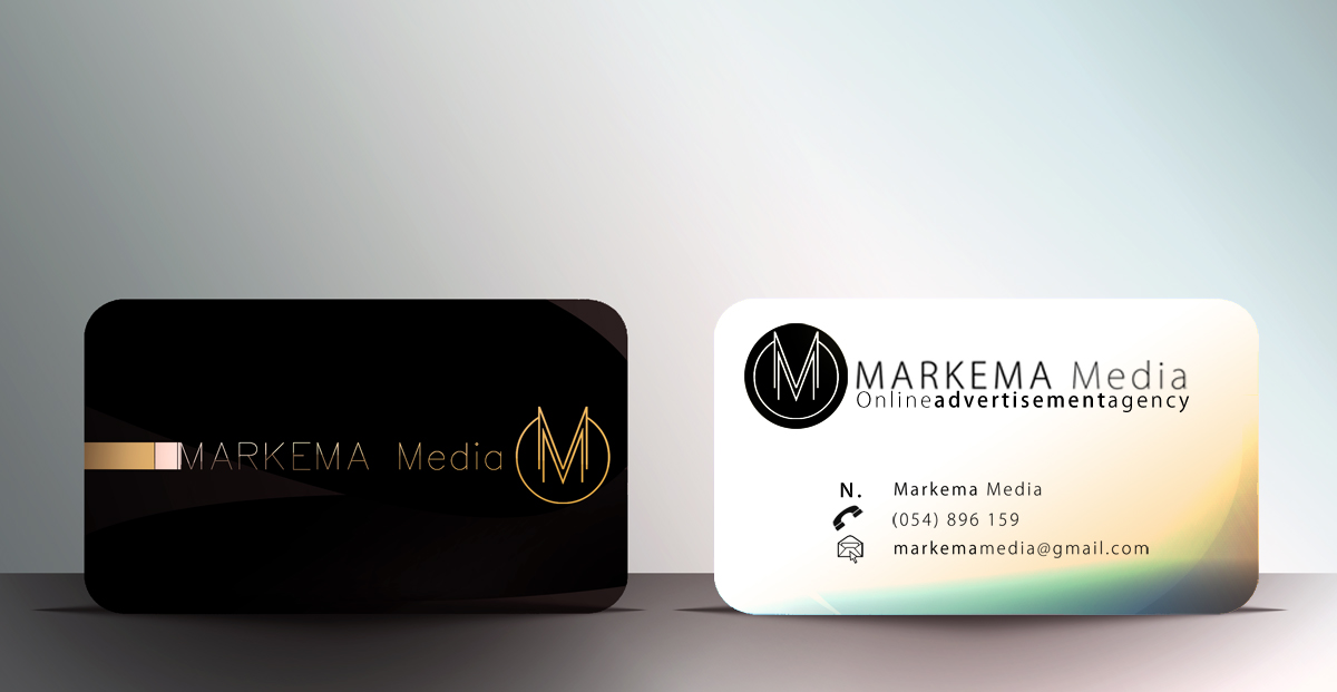 Business Card Design by Aurelian for markema media | Design #925746