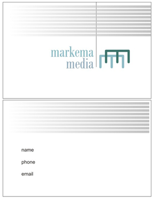Business Card Design by hemantabhyankar for markema media | Design: #914392