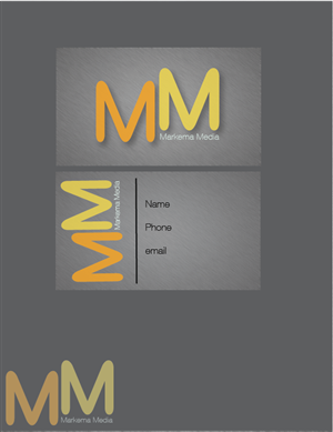 Business Card Design by caryndesign for markema media | Design #925260