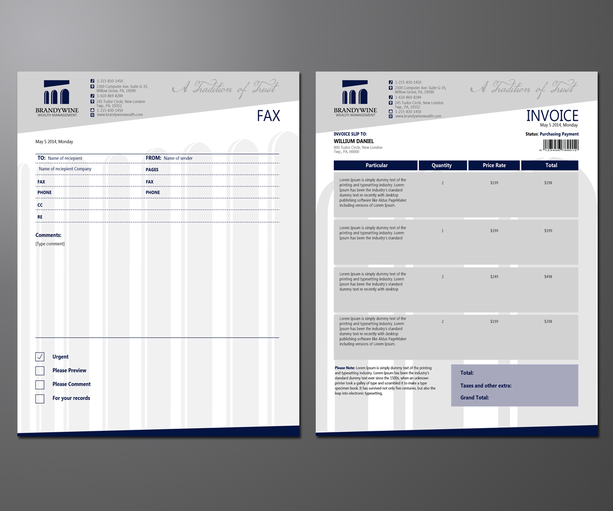 Stationery Design by kousik for this project | Design #3662880