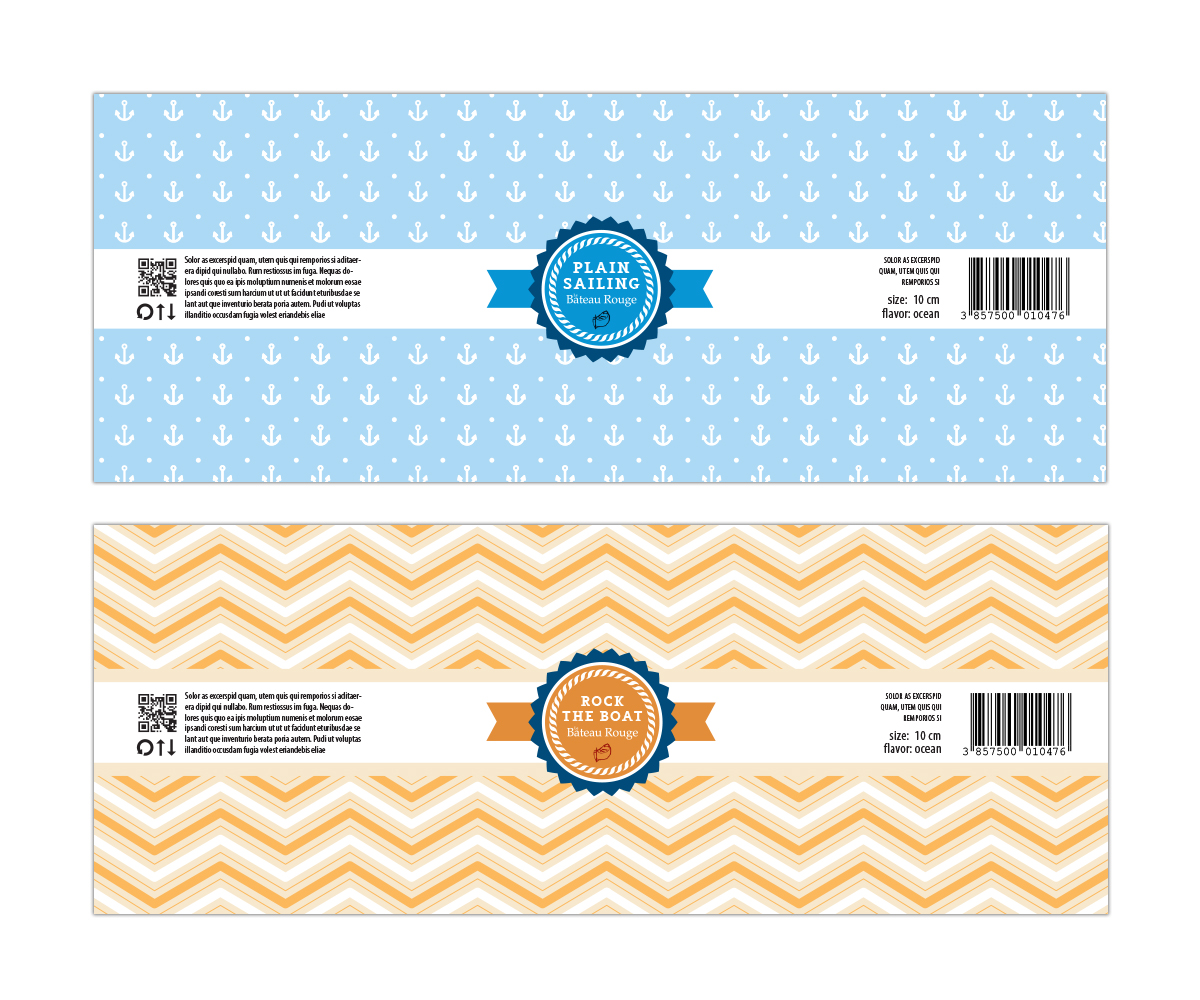 Sticker Design by anavlahovic for Bateau Rouge | Design #3715471