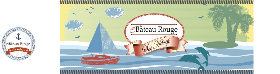 Sticker Design by alex989 for Bateau Rouge | Design #3712499