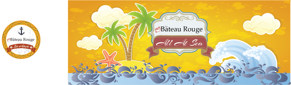 Sticker Design by alex989 for Bateau Rouge | Design #3712510