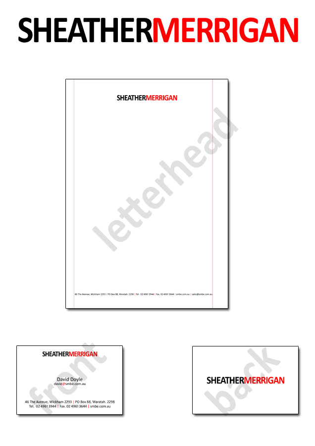 Stationery Design by Mustafa Ozcan for Sheather  Merrigan | Design #104893