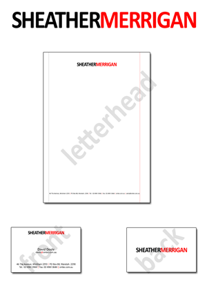 Design de Papeterie par Mustafa Ozcan pour Sheather  Merrigan | Design #104893