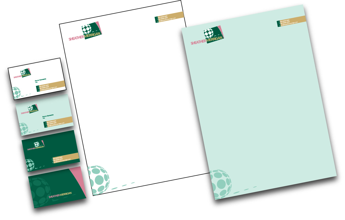 Diseño de Papelería por arthursketch para Sheather  Merrigan | Diseño #107455