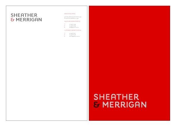 Design de Papeterie par Jordan Rzymski pour Sheather  Merrigan | Design #105125