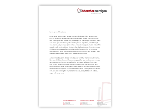 Schreibwaren-Design von TT-Design für Sheather  Merrigan | Design #107052