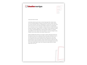 Diseño de Papelería por TT-Design para Sheather  Merrigan | Diseño: #107054