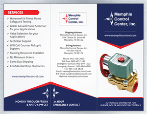Brochure Design by Sbss for Memphis Control Center, Inc. | Design: #3667480