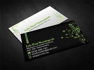 Business Card Design by Riz' for this project | Design: #3645654