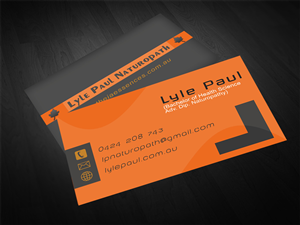 Naturopath needs new business card | Diseño de Tarjeta de Presentación por Riz'