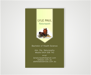 Business Card Design by Oxana for this project | Design: #3656099