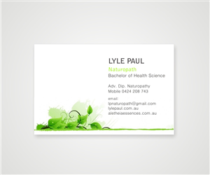Business Card Design by Oxana for this project | Design: #3656154