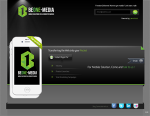 Landing Page Design by pb for this project | Design: #936584