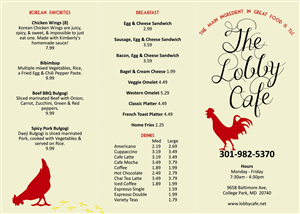 Design de Menu par Sam