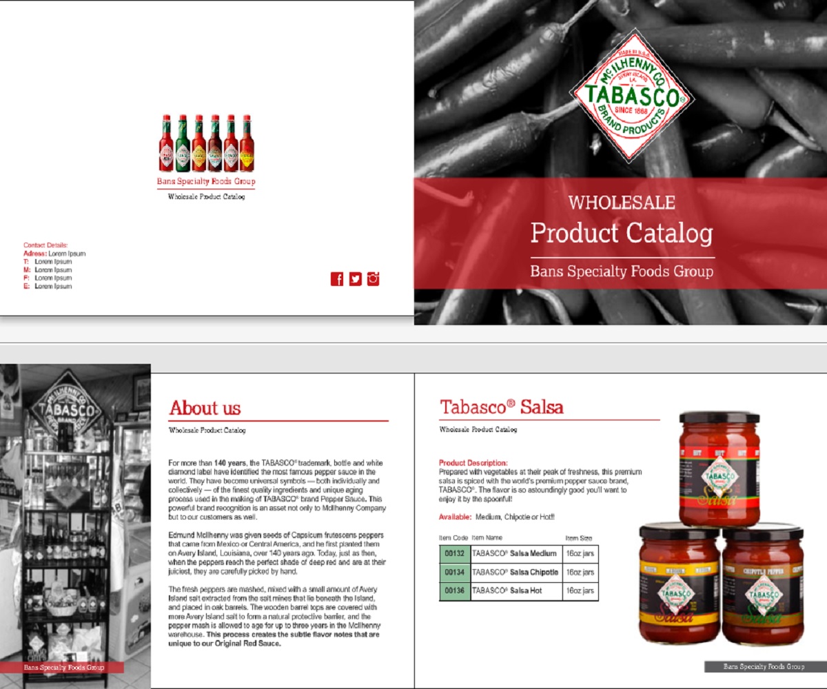 Catalogue Design by ColdLogic for this project | Design #3656392
