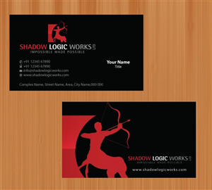 Business Card Design by Sbss for this project | Design: #919534