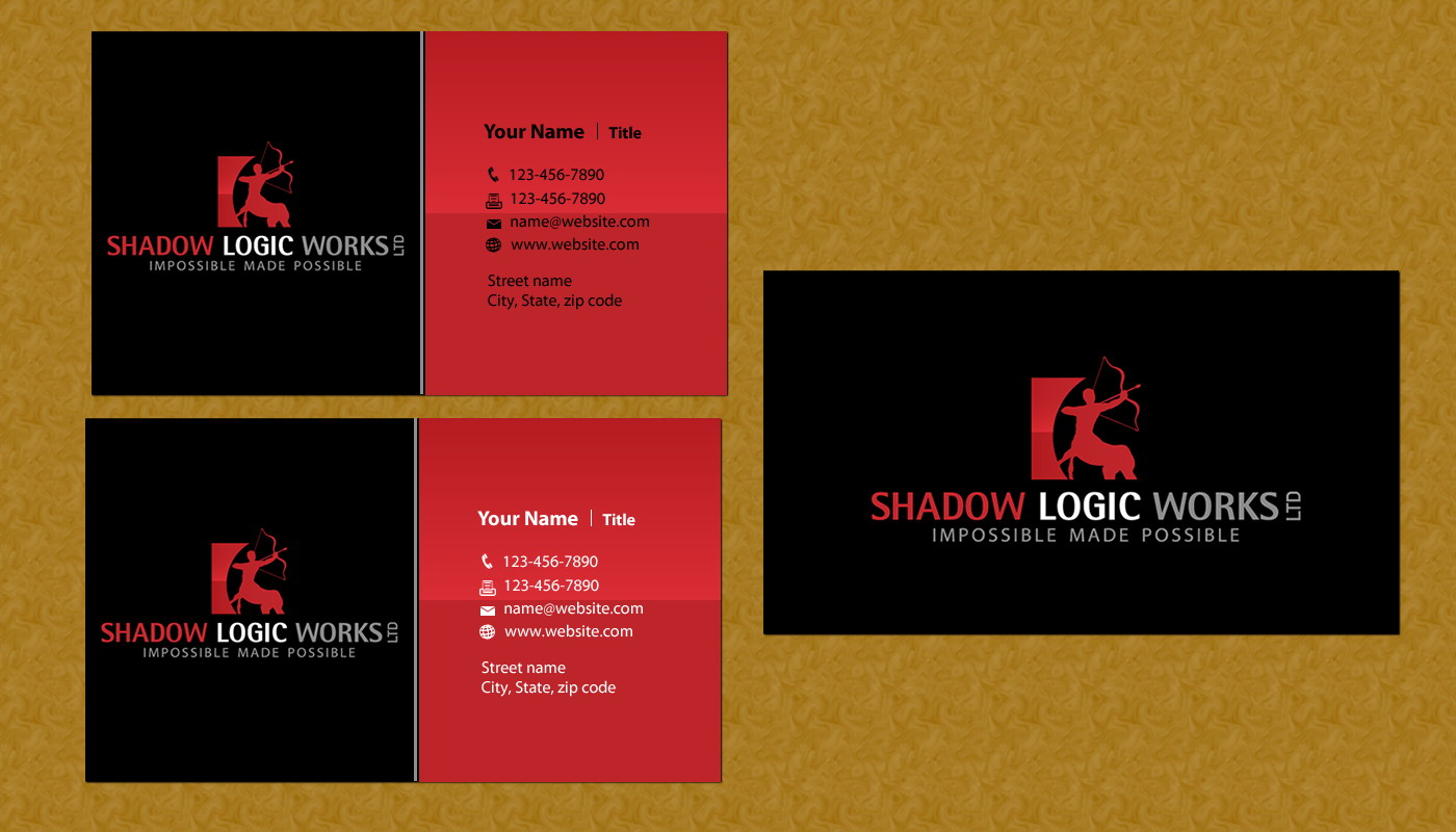 Business Card Design by Sbss for this project | Design #919554